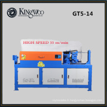 9Kw haute vitesse GT5-14 hydraulique cnc barre d&#39;acier automatique redressage et machine de découpe